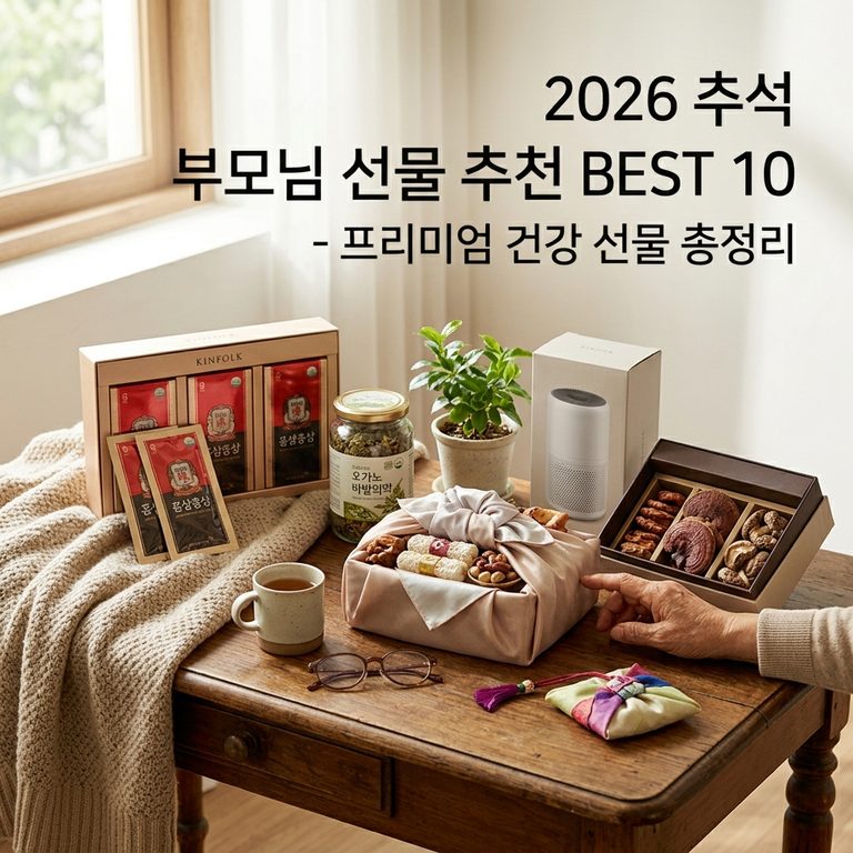 2026년 추석 부모님을 위한 프리미엄 건강 선물 가이드