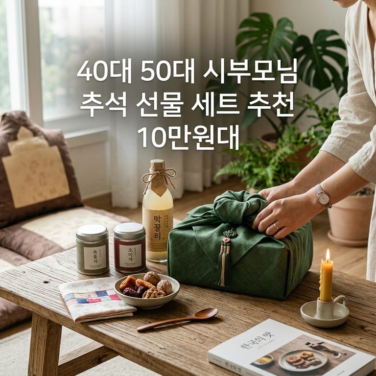 40대 50대 시부모님을 위한 10만원대 추석 선물 가이드