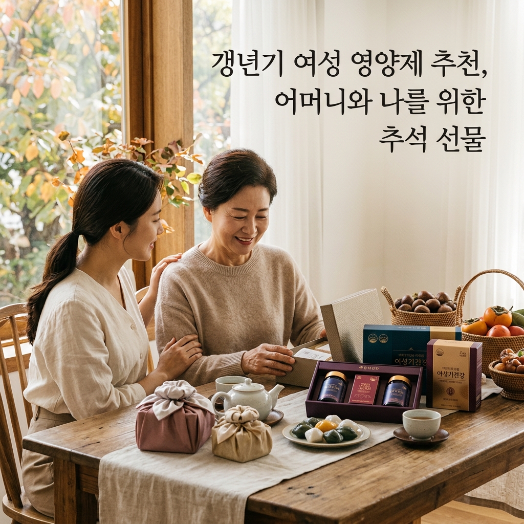 갱년기 여성 영양제 추천