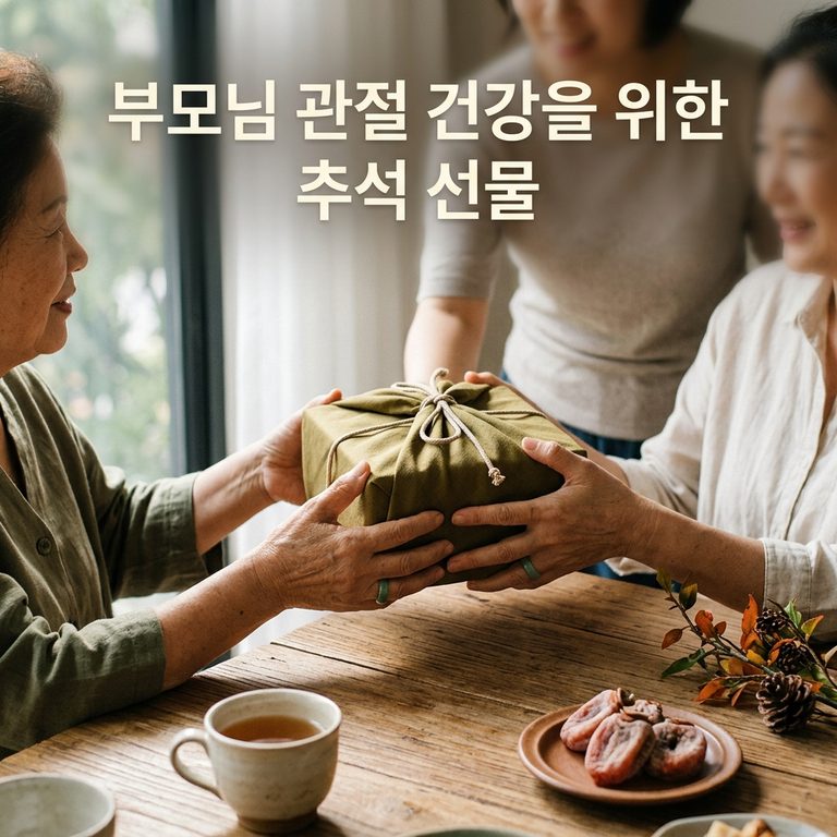 부모님 관절 건강을 위한 추석 선물 가이드