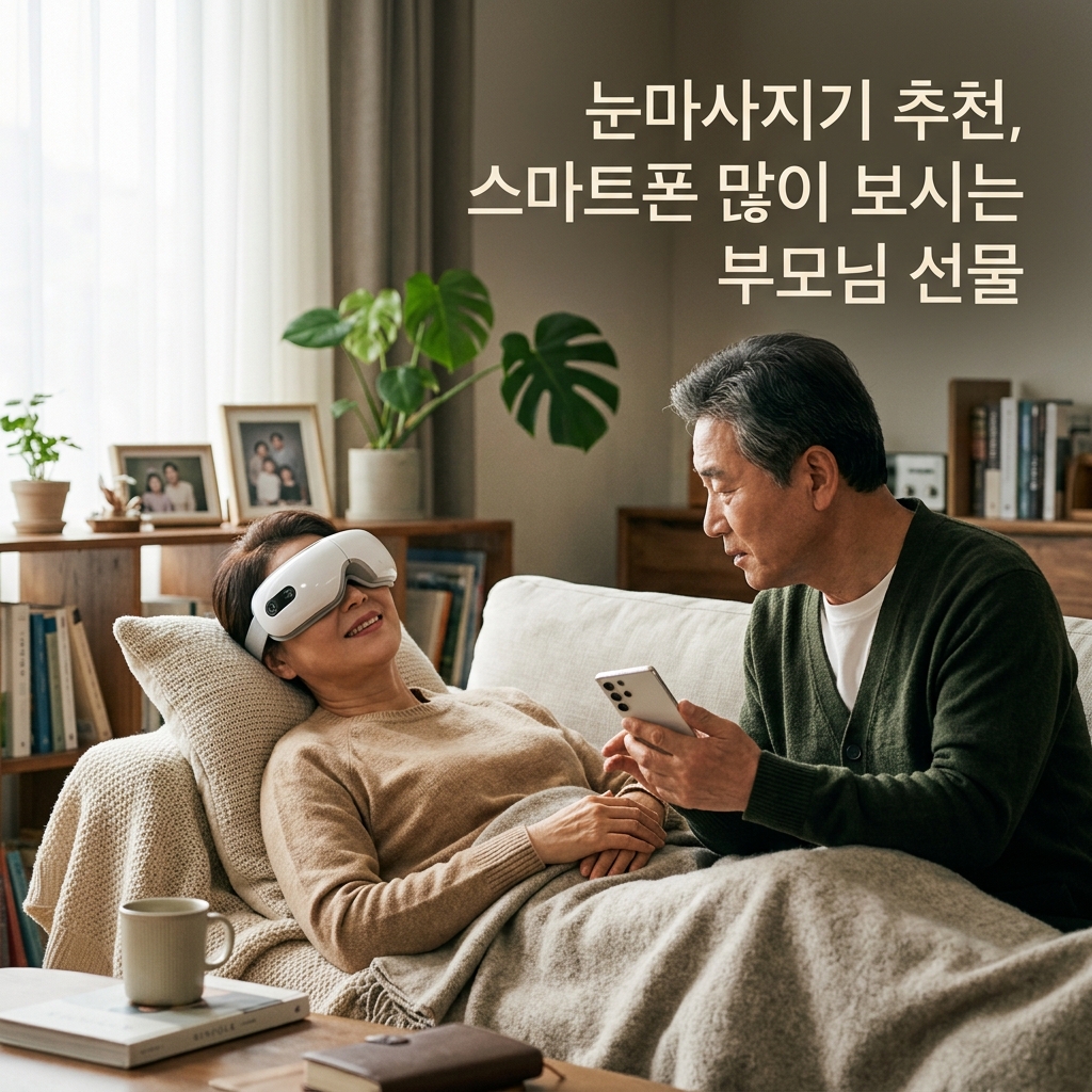 눈마사지기 추천, 스마트폰 많이 보시는 부모님 선물 제품 이미지