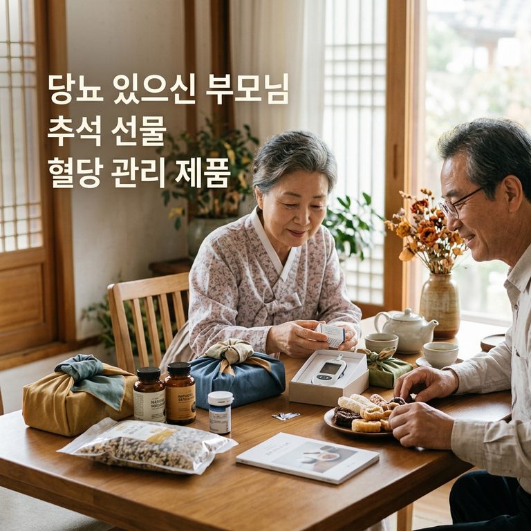 당뇨 있으신 부모님 추석 선물 혈당 관리 제품
